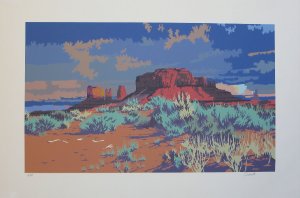 Land of Dineh Bill Schenck 20.5 x 34 $1,400.00