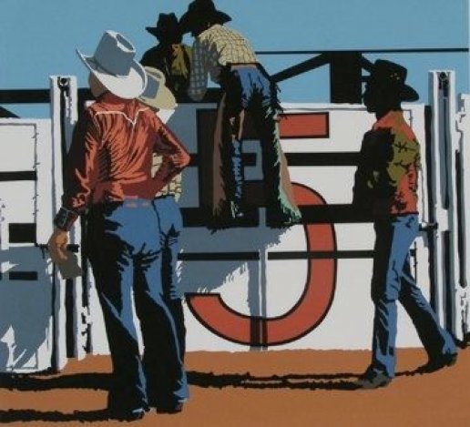 No 5 Bill Schenck 1980 27 x 29 $1,800.00