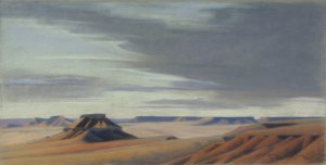 Ed Mell Lone Mesa 12x24 $7,000.00