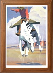 This Palomino Ain’t No Pal of Mine Giant Print, Limited Edition of Five 54 x 36 inches Frame 70 x 51.5 $6,000.00 Framed