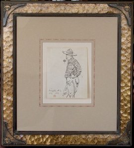 Dixon Sketch of James Swinnerton