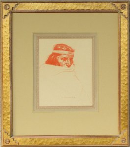 Hopi Medicine Man 1910 Original Drawing SOLD