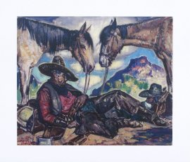 Tequila Siesta Giclée 24 x 28 paper 28 x 32 Edition of 150 $450.00