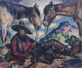 Tequila Siesta, Giclée Canvas Reproduction 32 x 38 $525.00 Framed, Custom Quote
