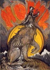 Howl Lithograph 1977 36 x 26 inches