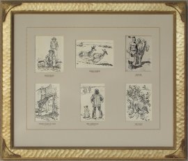 Maynard Dixon Original Illustrations for 