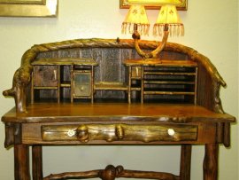 Ron Shanor Letter Desk Detail 1