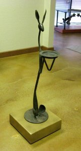 Thomas Molesworth Inspired Jack Rabbit Ashtray 37H x 9W x 12D inches $1,500.00