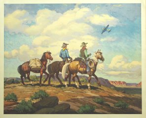 Bomber and Buckeroos 26 x31