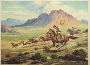 Mustang Runners 23 x 31