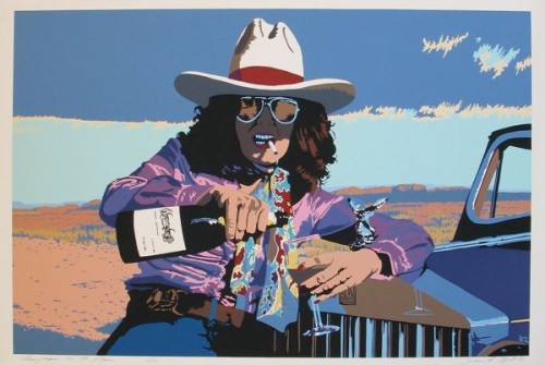 Champagne on the Plain – Bill Schenck – 1986 (26.5 x 40) $3,700