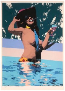 My Summer Vacation 1984, Serigraph, Edition of 59, image size 33 x 24 inches, $8,600.00