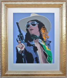 Psycho Killer Bill Schenck 28.5 x 23, Serigraph, Sold