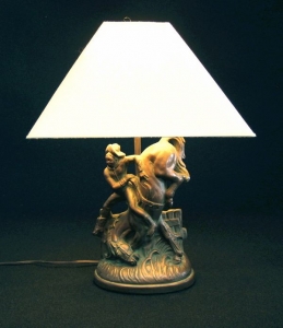 COWBOY LAMP 22 IN H