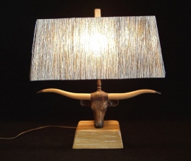 BRANDT STEER LAMP 18 IN H