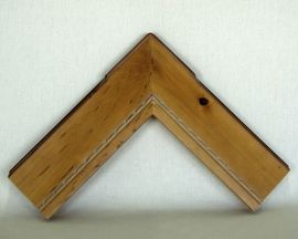 No. 21- 4 IN BLK ANG 26 Howard Post corner