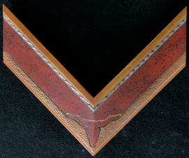 Longhorn Mirror Frame Hand carved, 3.75 inch wide frame with longhorns in corners. Antique finished panel with anized detail. 3,5 inches wide x 2 inches tall.