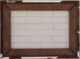 Cowhide & Leather Handmade Frame, Click on Leather Frames under Custom Picture Framing to see more examples.