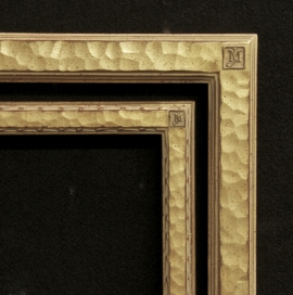 Jo Mora Signature Logo Frames 1 and 1 1/2 inch Detail
