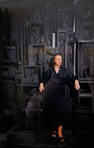 Dan Budnik Louise Nevelson,Grand Central Gallery,1958, With Cathedral I Cibachrome, 20 x 16 inches format paper,$9,000.00.