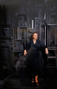 Dan Budnik Louise Nevelson,Grand Central Gallery,1958, With Cathedral I Cibachrome, 20 x 16 inches format paper,$9,000.00.