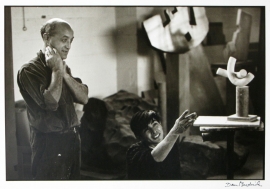 Isamu Noguchi and Long Island City Studio, Dan Budnik. Silver gelatin Print, 8 x 10 inches. $2,500.00