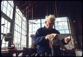 Alexander Calder, sculpture field, Roxbury, Connecticut studio, 1965. Price on request.