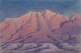 Ed Mell Last Light 5.65 x 8.5 $5,500.00