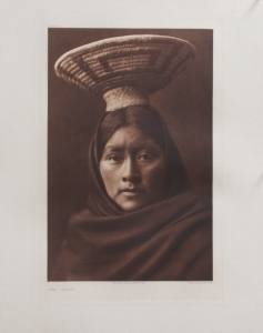 Luzi, Papago, Full Sheet, Edward S. Curtis, North American Indian, Photogravure 1907 Plate 53 15.5 x 10.25 inches, $6,500.00