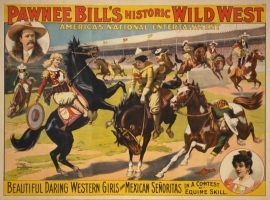 Pawnee Bill's Historic Wild West Cowgirls Girls & Mexican Senoritas