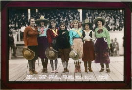 Pendleton Roundup 1918 40 x 60 inches