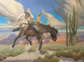 Running Her Out, Archival Pigment Print by Greg Singley, Signed, Image Size: 21.75 x 29 inches, Paper 24 x 31 in, $450.00, Free shipping continental U.S.