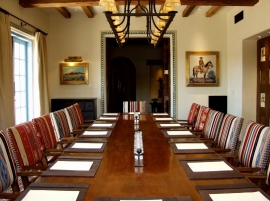 Hermosa Inn Lon's Restaurant Conference Room Paradise Valley, Arizona