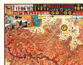 Grand Canyon, Jo Mora Detail 1