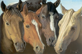 BUCK AND THE BOYS Limited to 175 20 x 30 inches $850