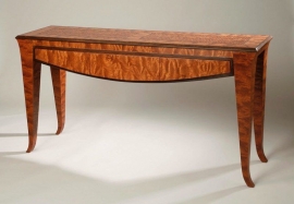 Kewazenga Console Table 32H x 17D x 65.5L inches Veneer over solid wood SOLD