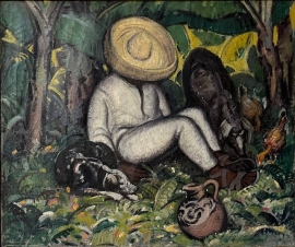 Siesta, ca. 1930, Lon  Megargee, oil on canvas, 20 x 24 inches, Call for Pricing.