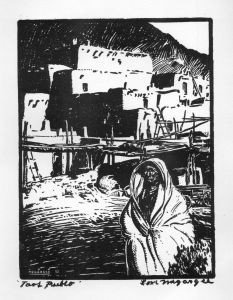 Taos Pueblo Lon Megargee