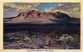 15 The Superstition Mountain Postcard Series