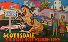 Scottsdale Arizona Postcard