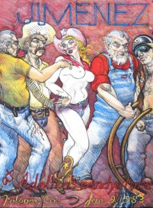 Jimenez at Adeliza's Candy Store, 1983 Color lithograph 30× 22 1/4 in. Price on request