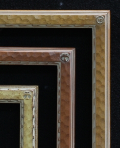 Dixon Signature 1Inch Drawing Frames Gilded in Gold Leaf and Wood tone Finishes