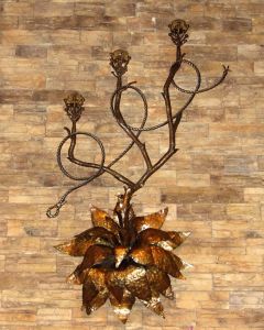 Metal Sculpture Black Angus Steakhouse Chandler Arizona