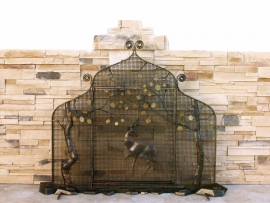 Hand Forged Fireplace Screen