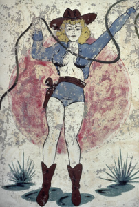 COWGIRL, ARIZ by Terrence Moore