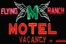 FLYING M RANCH MOTEL by Terrence Moore