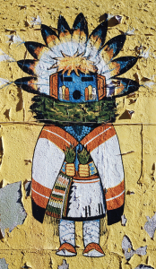 YELLOW KACHINA by Terrence Moore