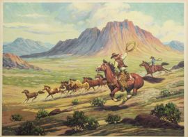 Mustang Runners 23 x 31