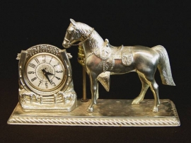 METAL HORSE CLOCK Inquire about the many others we have