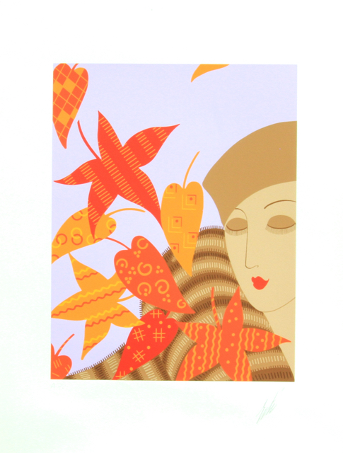 Erté “Autumn” Serigraph Artist Proof $950.00